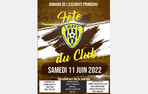 Le 11 Juin 2022 : Troc’FOOT et Fête du club à partir de 14h à l’Escurays à PRINQUIAU.