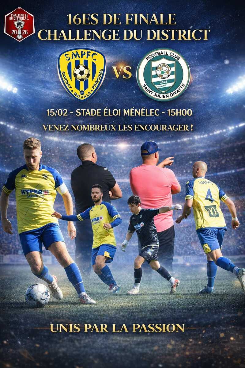 Tous au stade ce dimanche 🟡🔵