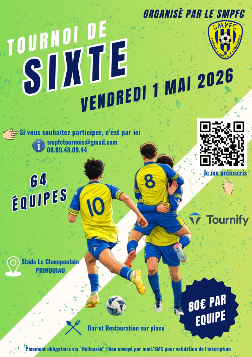 Tournoi de sixte 2026 🟡🔵