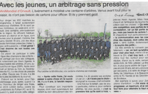 Kevin Agasse au Mini Mondial