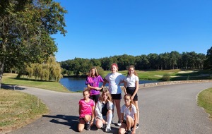 Les U15F découvrent le footgolf