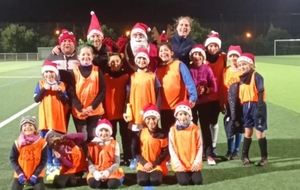 Un invité lors de la séance d'entrainement des U11 Féminine 