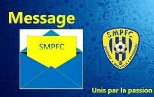 Message du SMPFC