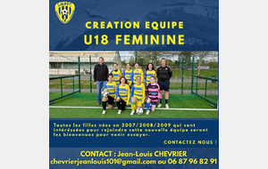 Recrutement U18 F 🔎