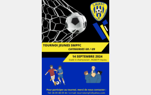 Tournoi U8/U9 🟡🔵