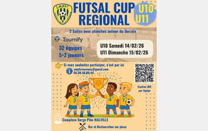 Futsal Cup SMPFC : Les poules 🟡🔵