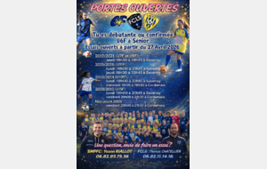 Portes Ouvertes Féminines 🟡🔵