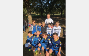 U11B en pause au FC Grand Lieu