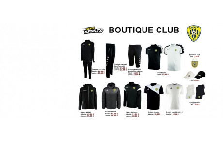 Nouveautés Boutique