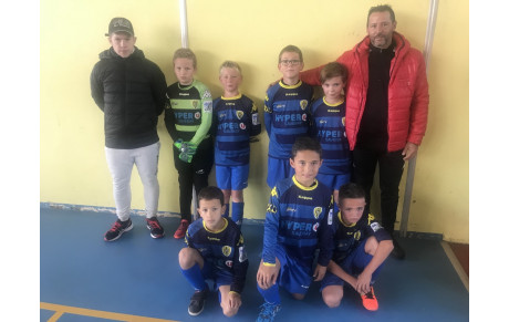 u11 en tournoi à Méan
