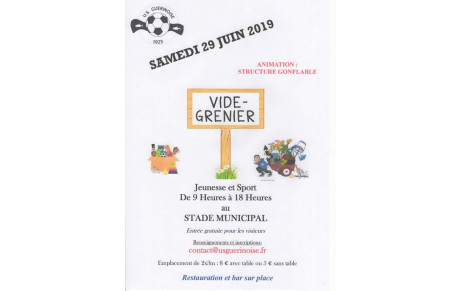 Vide grenier Sports