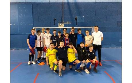 Stage Futsal de Noël pour le Pôle Pre-formation 