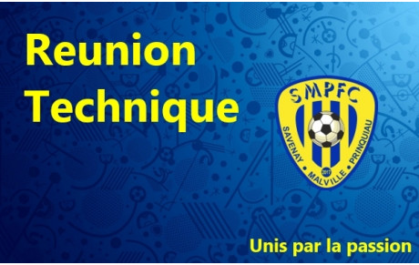 Réunion Technique Pôle Gardiens