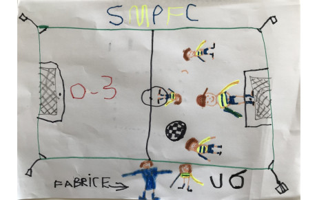 Défi: Dessine moi le Football pour le Pôle Eveil