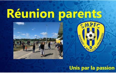 Pôle éveil réunion avec les parents