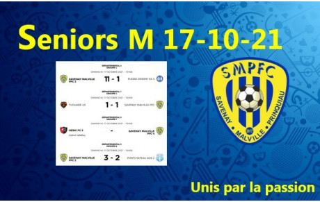 Bon Week-end pour les seniors masculins