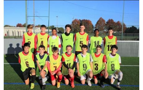 4 joueurs U15 en détection de District 