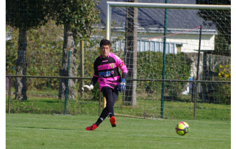 Evan appelé en détection U15 mercredi dernier 