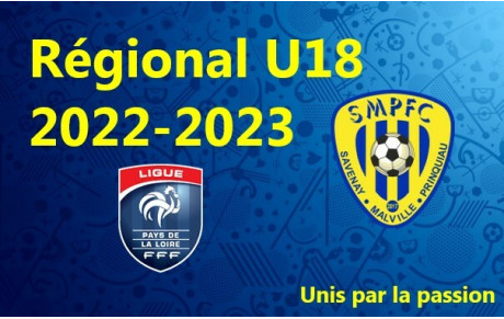 2022-2023 Tu veux jouer en U18 Régional ?