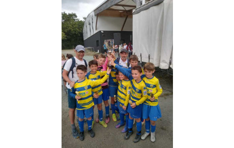 Les U11 vainqueurs au tournoi de Plessé 