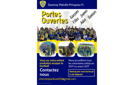Le SMPFC ouvre ses portes aux nouvelles joueuses et nouveaux joueurs 