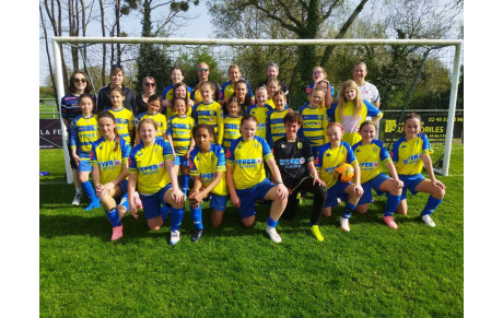Les U13 Féminines échouent de peu face au FC Nantes 🟡🔵