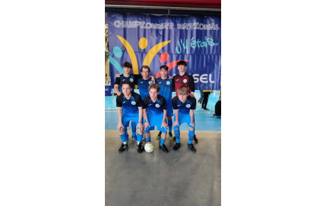 Le SMPFC bien representé dans l'équipe vice-championne de France scolaire 🟡🔵