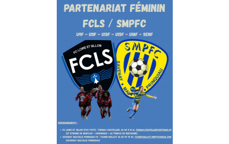 Partenariat Féminin FCLS-SMPFC ⚫🔵🟡