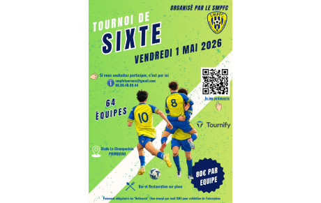 Tournoi de sixte 2026 🟡🔵