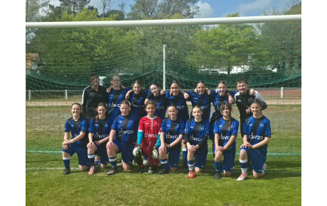 Les U15F en quarts de finale 🟡🔵