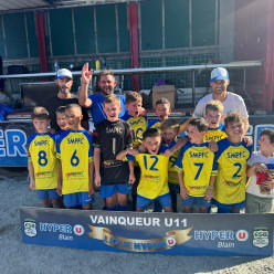 Nos U11 remportent le tournoi de Blain 🟡🔵
